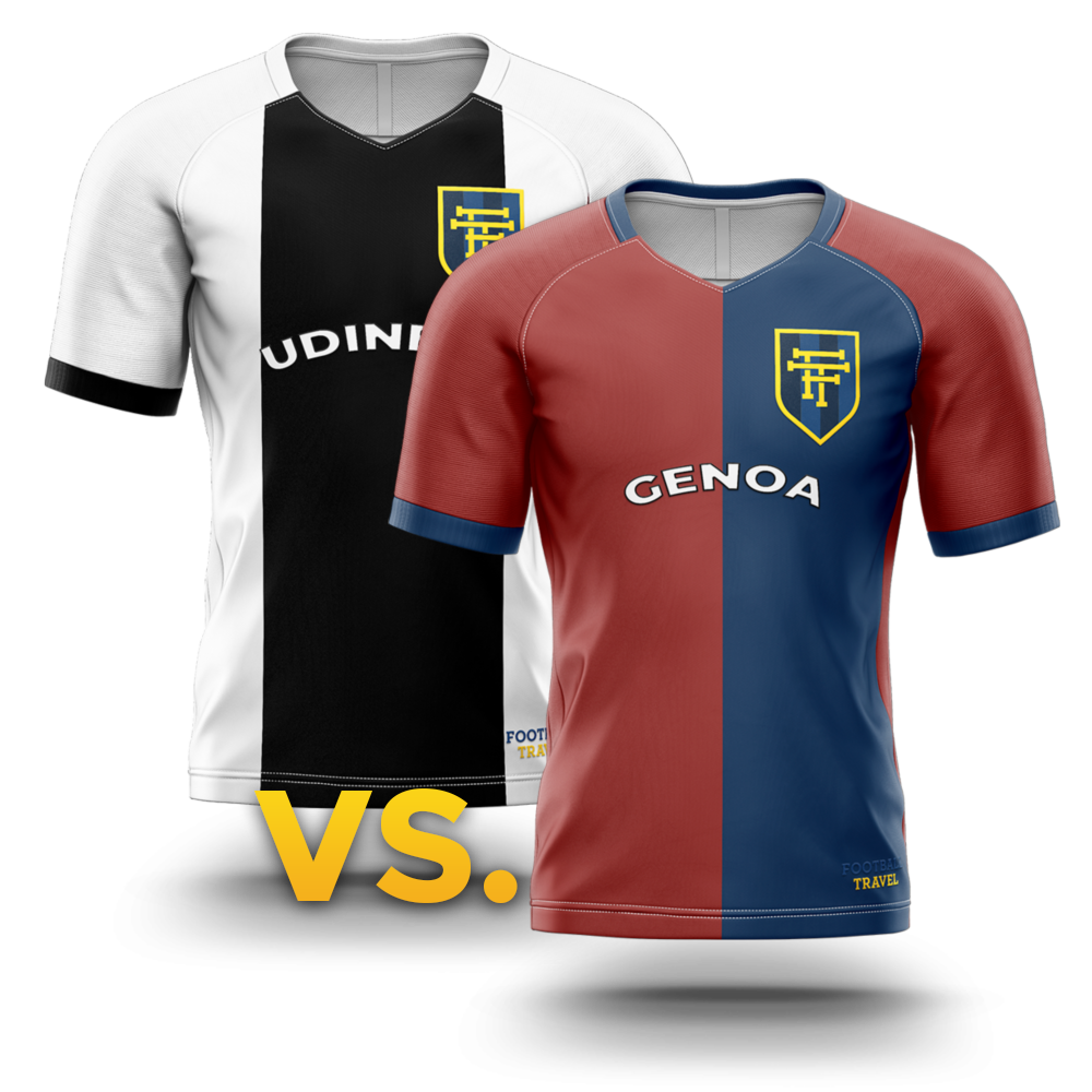 Oplev Udinese v Genoa på Stadio Friuli