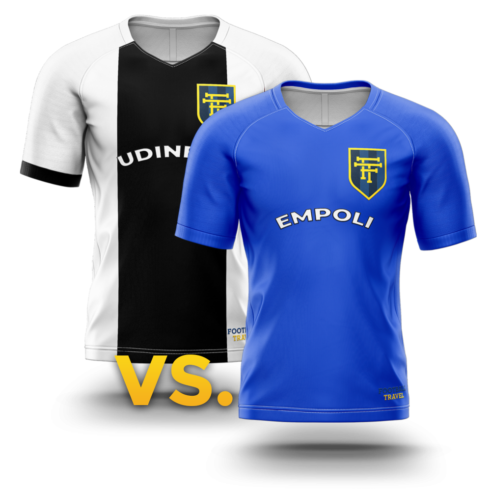 Oplev Udinese v Empoli FC på Stadio Friuli