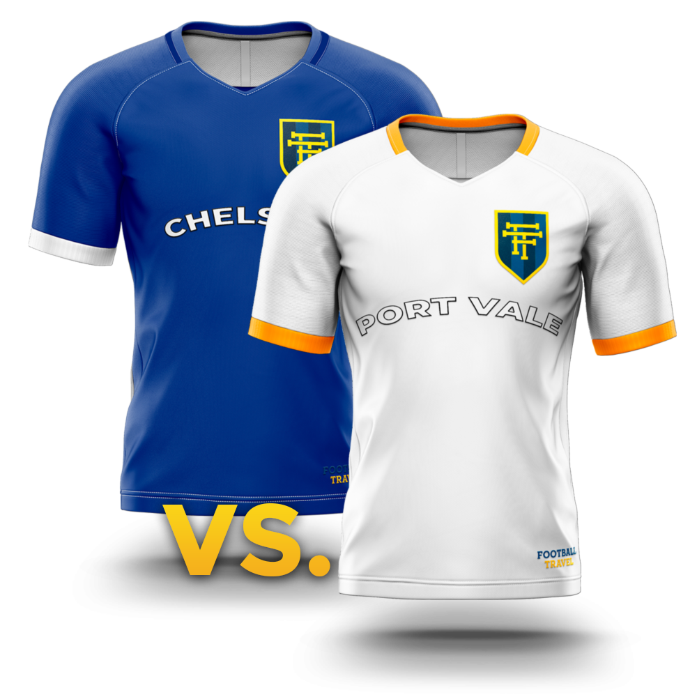 Billetter til Chelsea mod Port Vale på Stamford Bridge i London