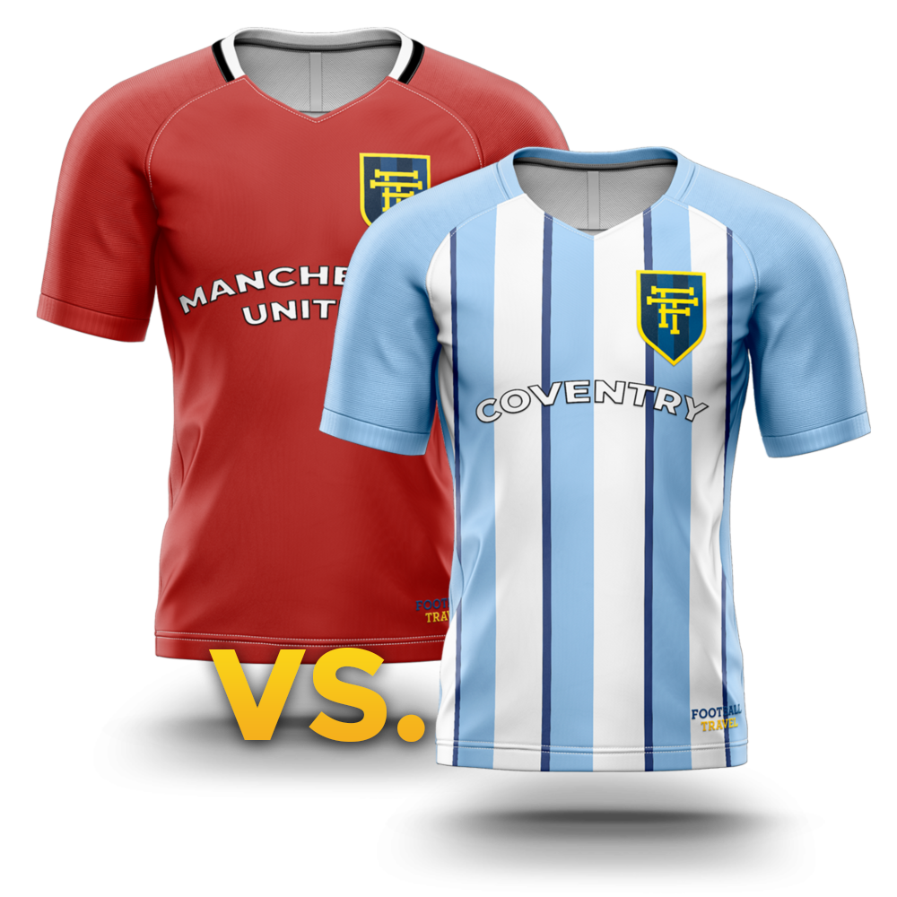 Billetter til Manchester United mod Coventry City på Old Trafford i Manchester