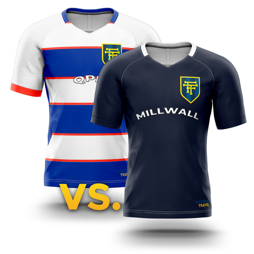 Billetter til QPR mod Millwall på Loftus Road i London