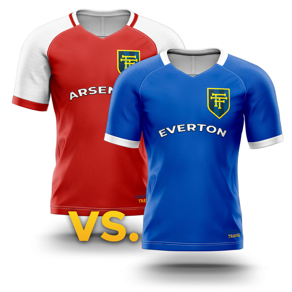Fodboldrejse: Arsenal mod Everton