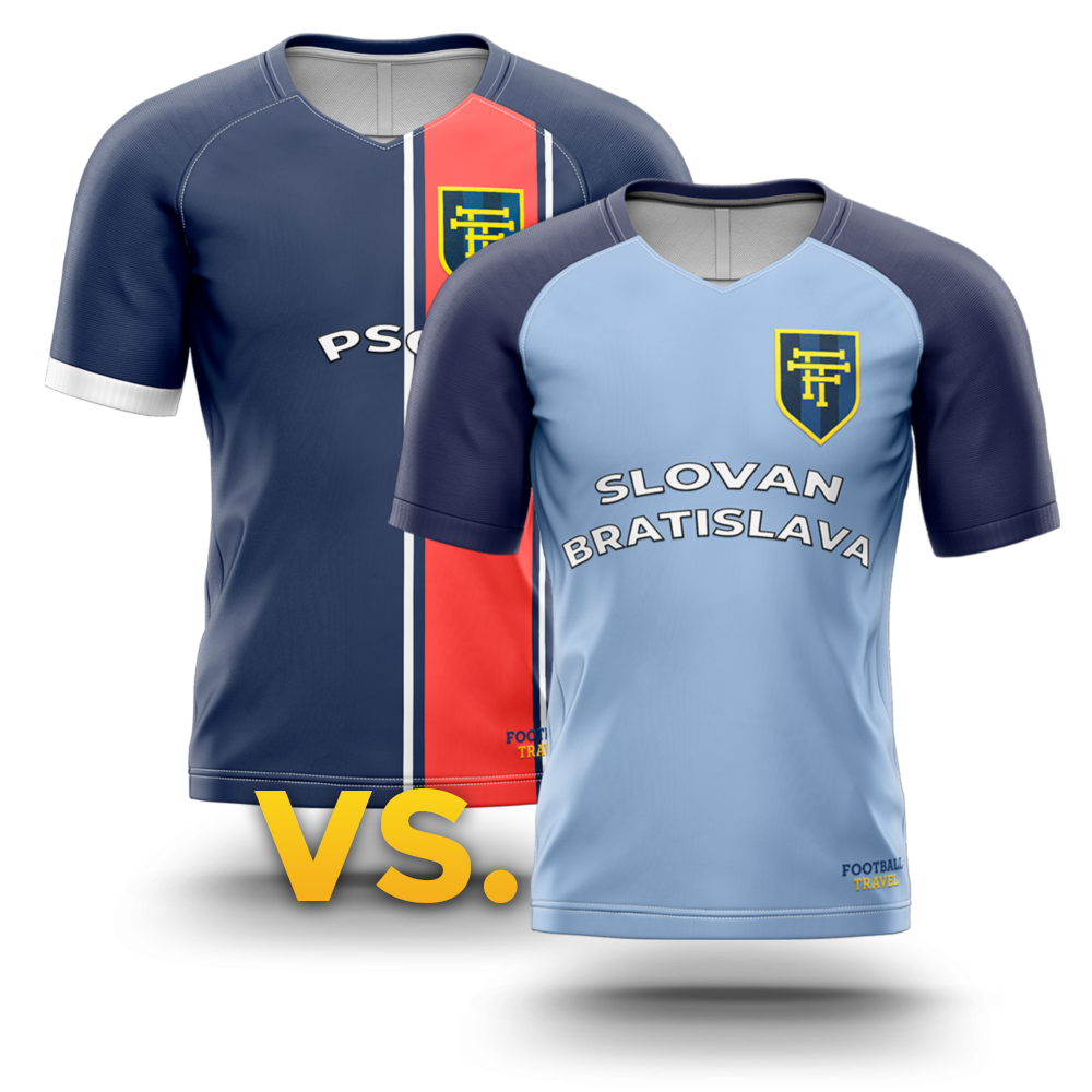 Fodboldrejse: PSG mod Slovan Bratislava