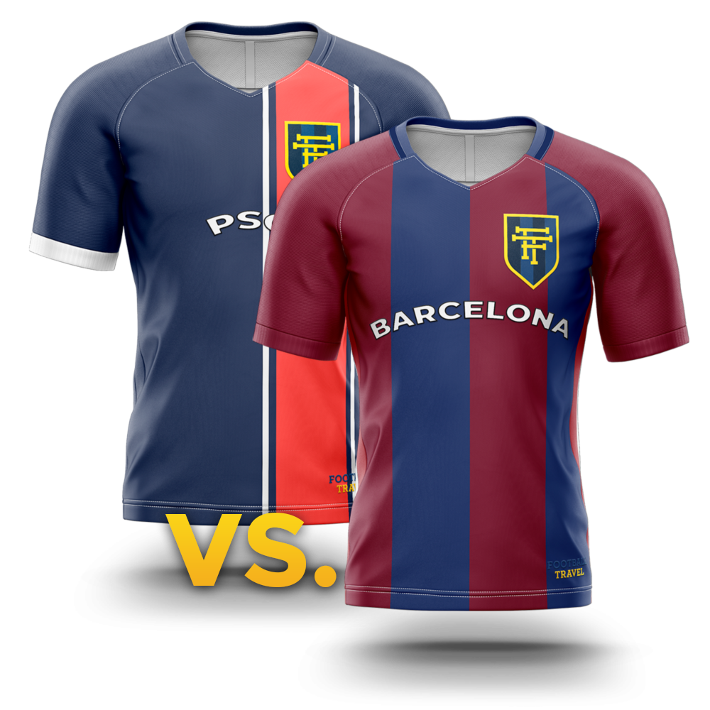 Fodboldrejse: PSG mod FC Barcelona
