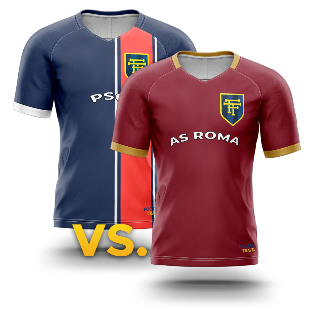 Fodboldrejse: PSG mod Roma
