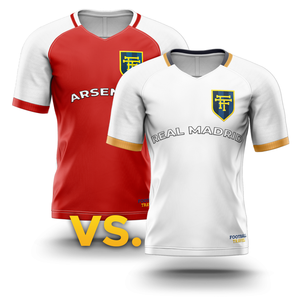 Fodboldrejse: Arsenal mod Real Madrid