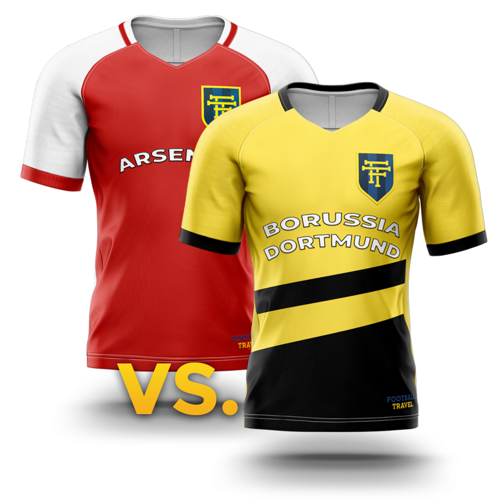 Fodboldrejse: Arsenal mod Dortmund