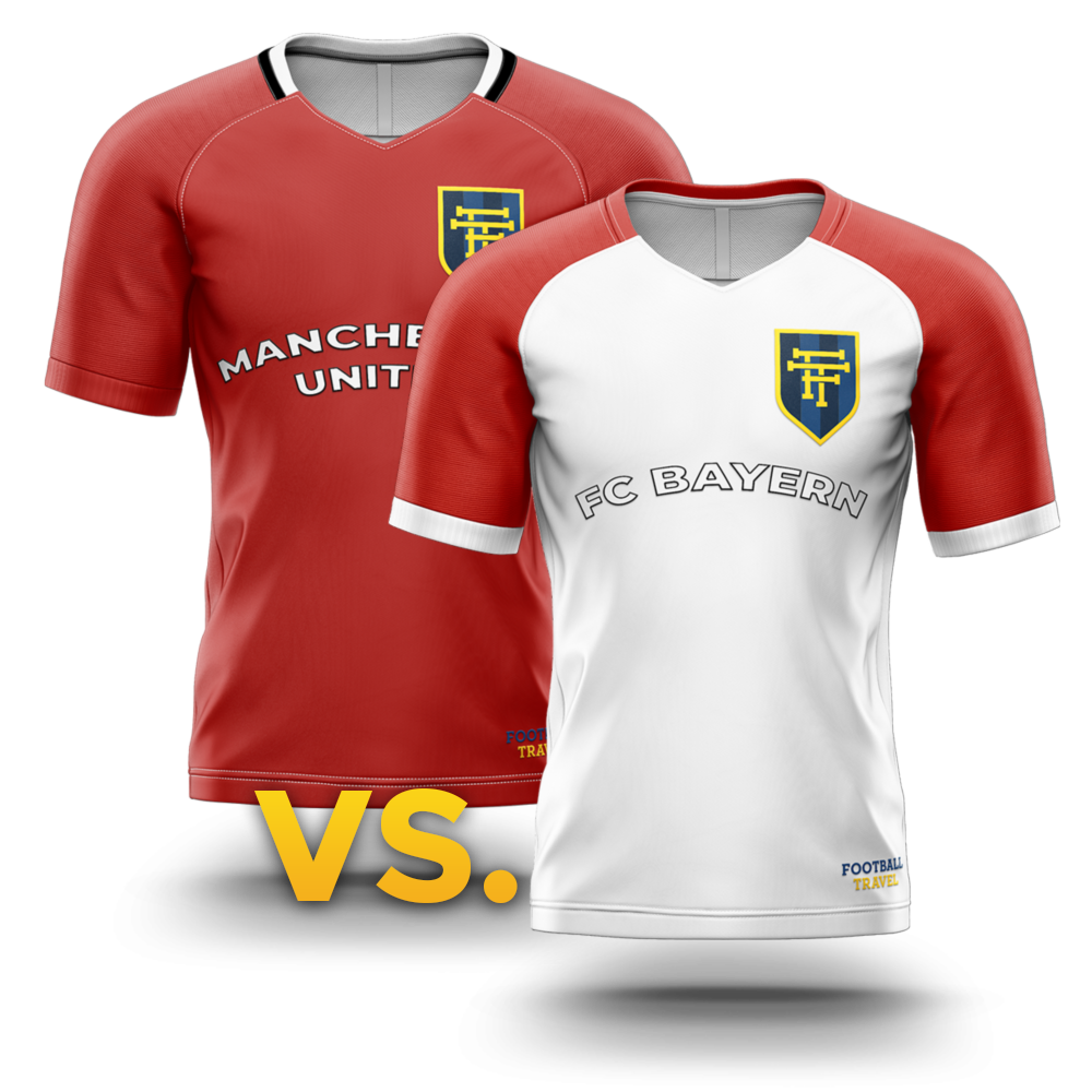 Manchester United vs Bayern München + Manchester United vs Liverpool