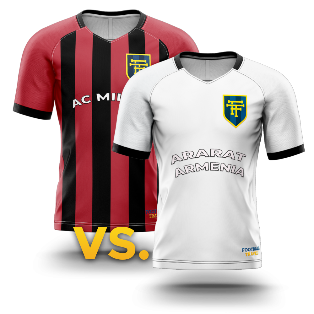 Fodboldrejse: Milan mod Ararat-Armenia