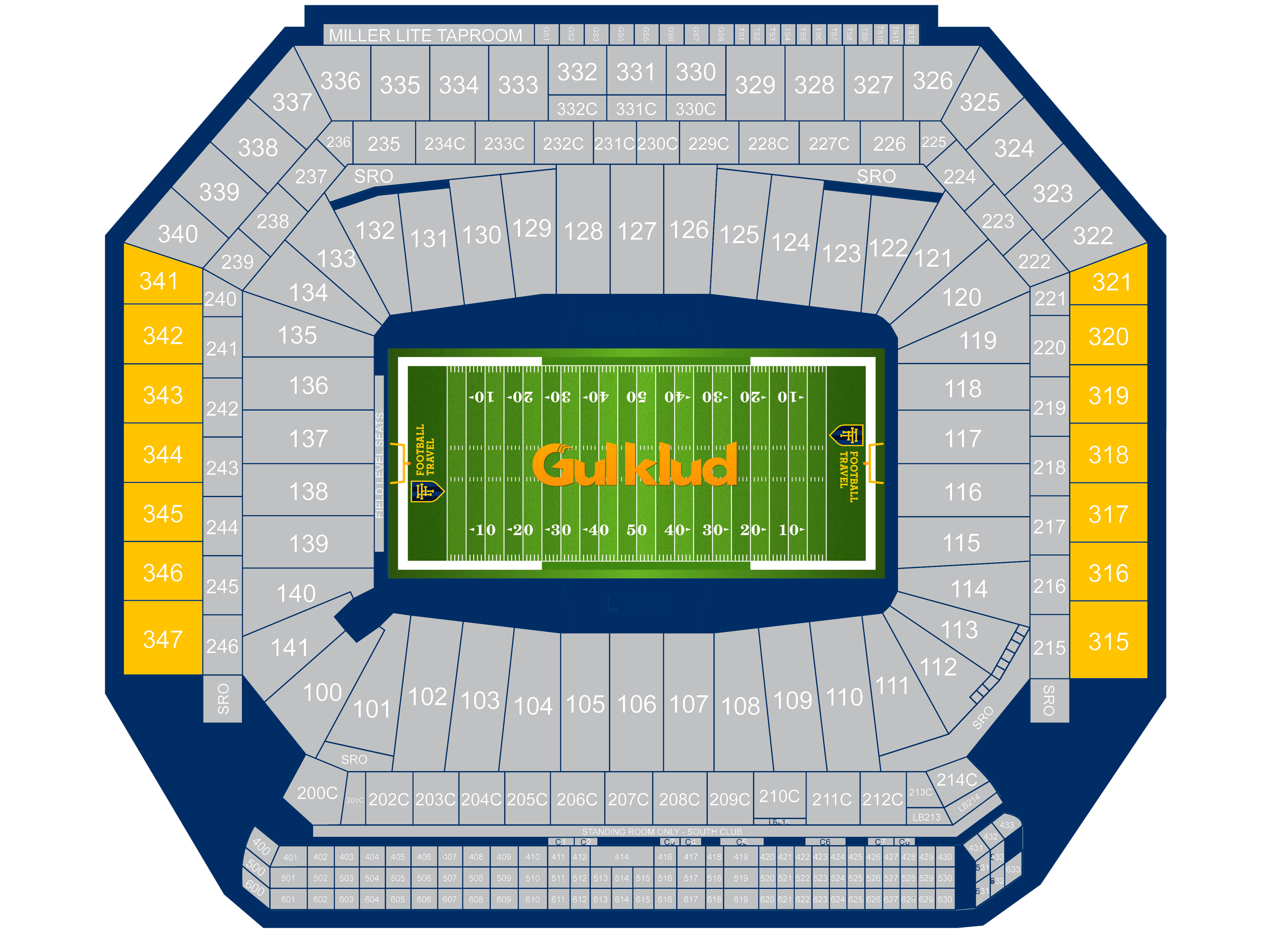 Thumbnail image of Upper Level Endzone