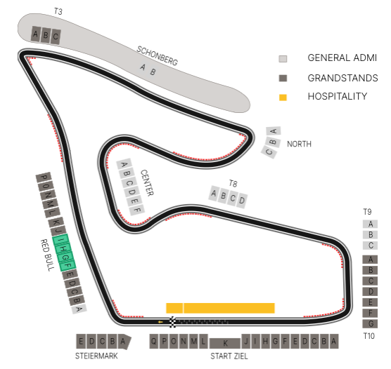 Thumbnail image of Red Bull Grandstand F/G/H/I