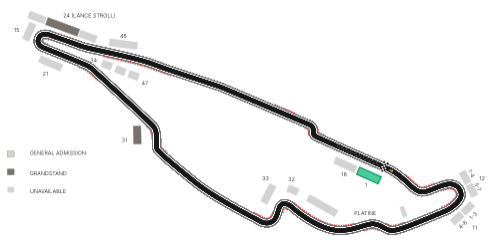 Thumbnail image of F1 Live - Grandstand 1