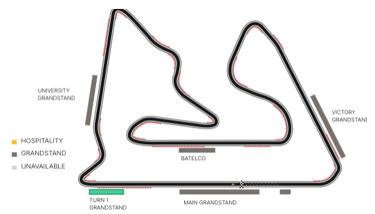 Thumbnail image of Turn 1 Grandstand