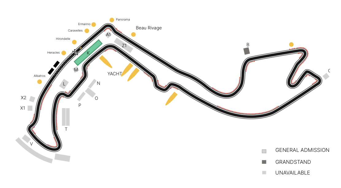 Thumbnail image of Grandstand K (3-Day)