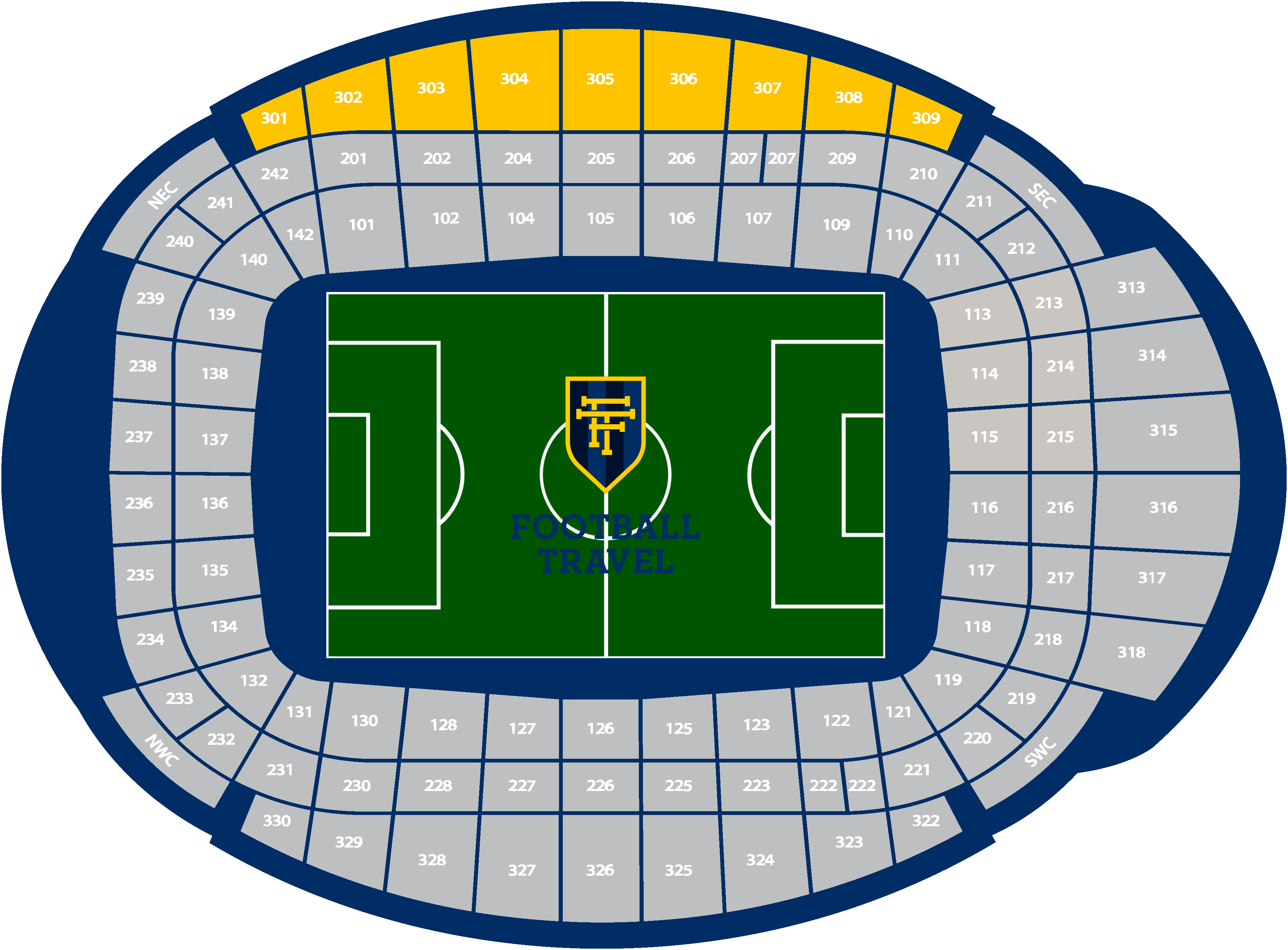 Thumbnail image of East Stand Tier 3