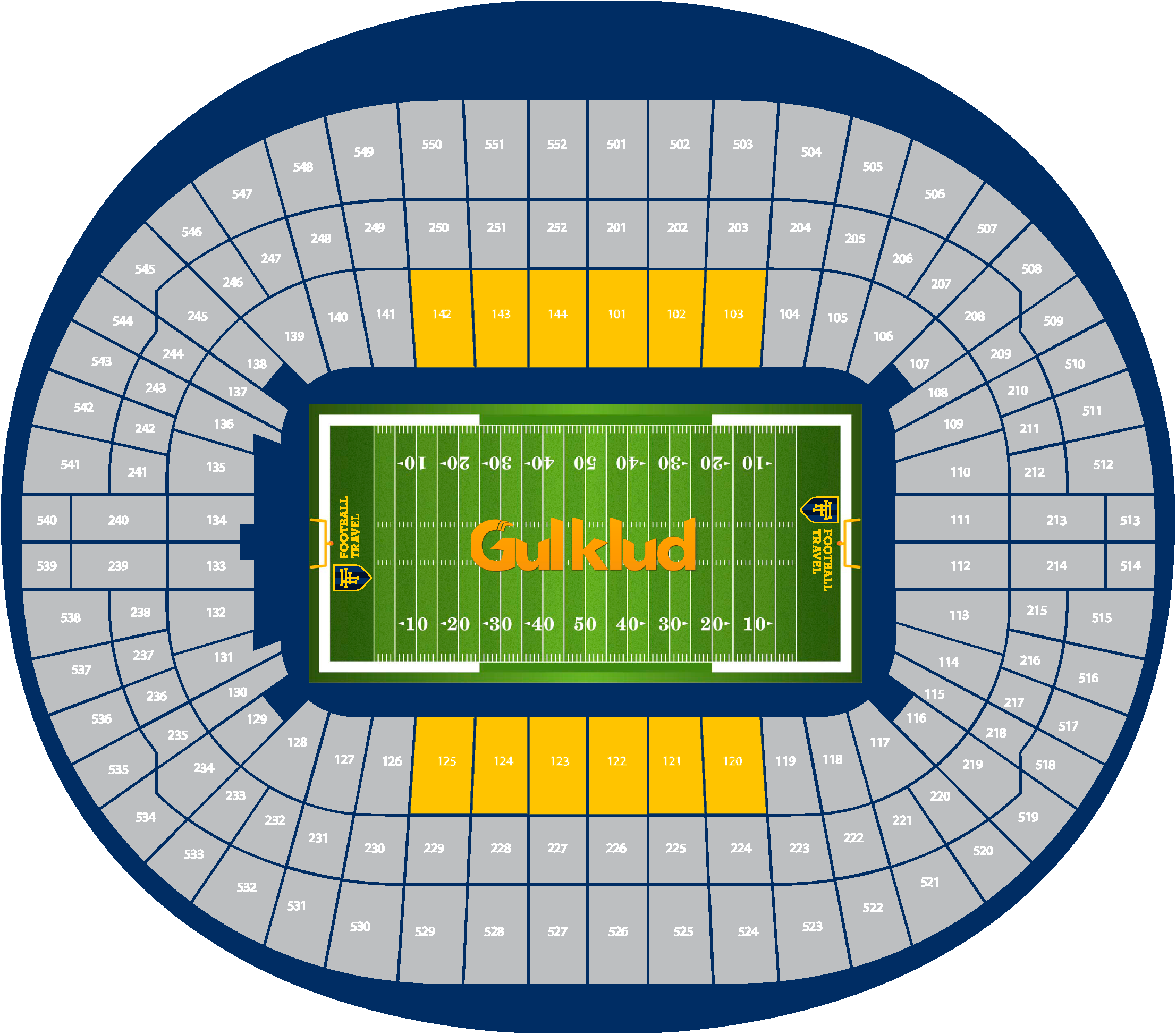 Thumbnail image of Lower Level Sideline