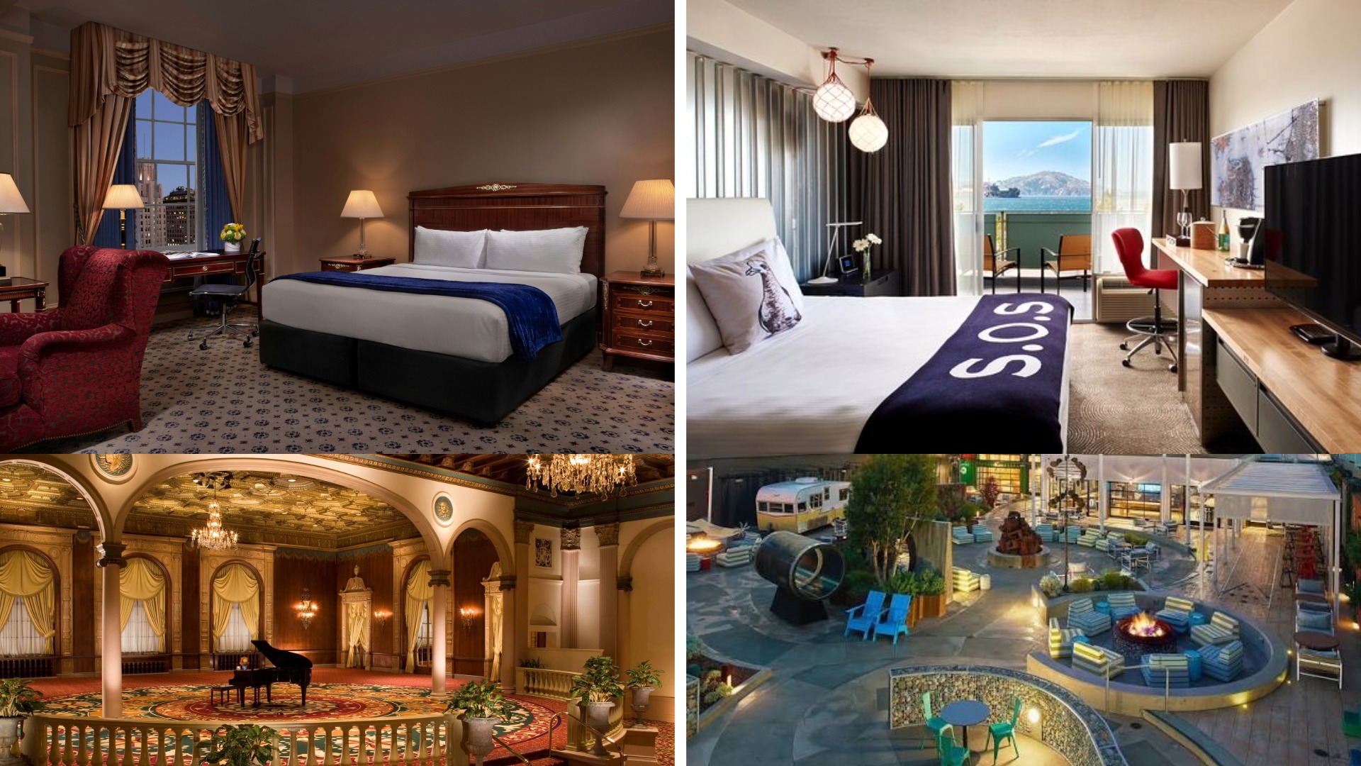 Thumbnail image of Hotel Biltmore, downtown LA & Hotel Zephyr in Fisherman’s Wharf